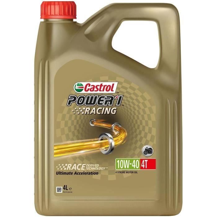 Aceite de motor - CASTROL - Power1 Racing 4T 10W-40 - 4L 1