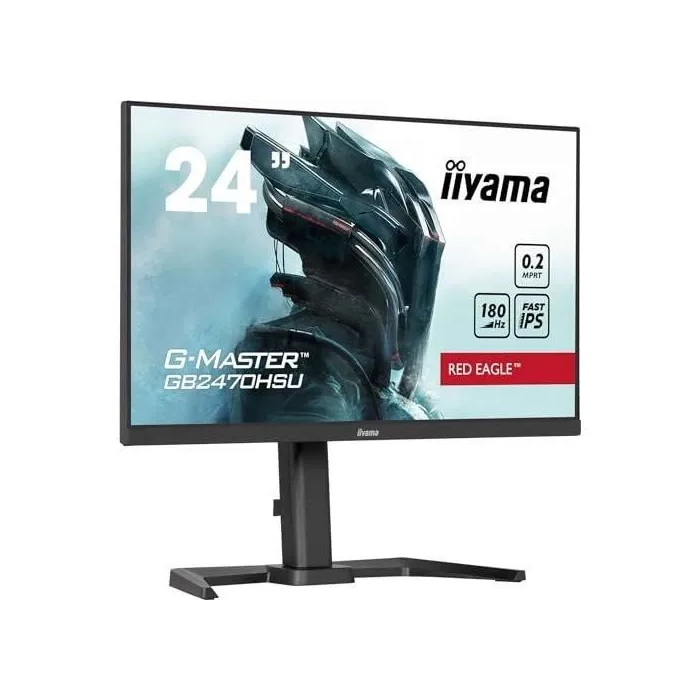 Iiyama Monitor Gaming GB2470HSU-B6 23.8" Full HD IPS 180Hz 0.2ms USB 3.2 Ajuste Altura Negro 2