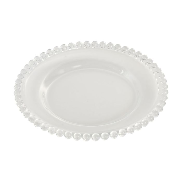 Plato Basicos DKD Home Decor Transparente 21.5 x 2.2 x 21.5 cm (6 Unidades) 1 Plato Basicos DKD Home Decor Transparente 21.5 x 2.2 x 21.5 cm (6 Unidades) 1