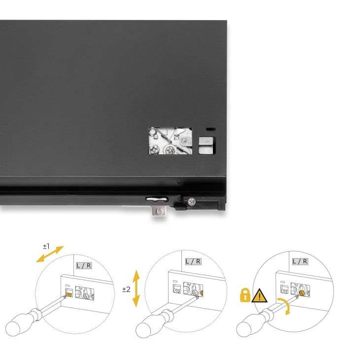 Emuca Cajón exterior Protone 30kg con guías de extracción total y cierre suave, Altura 178mm, profundidad 450mm, Acero, Gris antracita 3 Emuca Cajón exterior Protone 30kg con guías de extracción total y cierre suave, Altura 178mm, profundidad 450mm, Acero, Gris antracita 3
