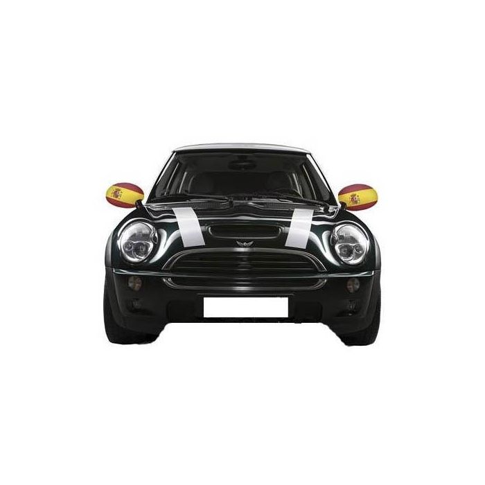 Fundas para Espejos Retrovisores Bandera de España Th3 Party (pack de 2) 3 Fundas para Espejos Retrovisores Bandera de España Th3 Party (pack de 2) 3