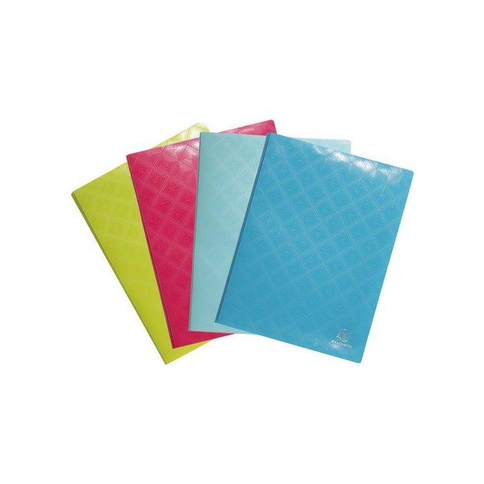 Carpeta Fundas (Tarifario) Exacompta 1928 Pp Semi-Rigido Opaco A4 30 F. Surtido (4 Col.)