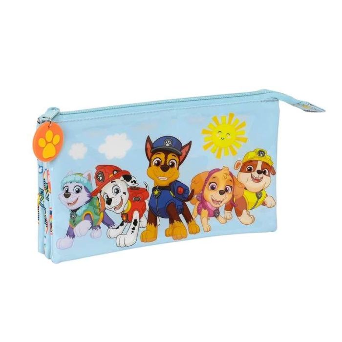 Estuche Escolar The Paw Patrol Sunshine Azul (22 x 12 x 3 cm)