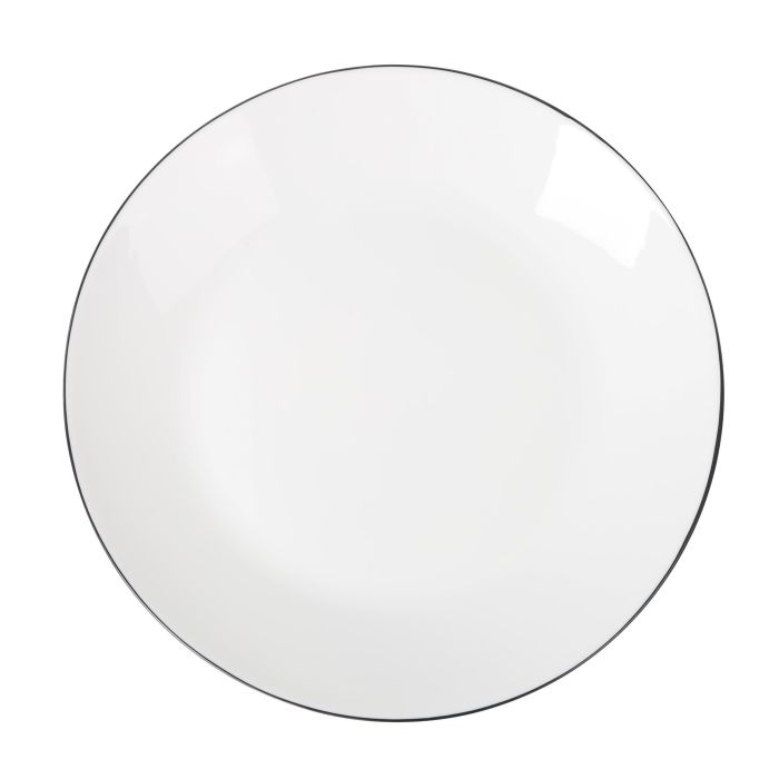 Inde Set de 3 Platos Llanos Ischia, Vidrio Opal Negro, Diámetro 25.3 cm (4 Cajas) Inde Set de 3 Platos Llanos Ischia, Vidrio Opal Negro, Diámetro 25.3 cm (4 Cajas)