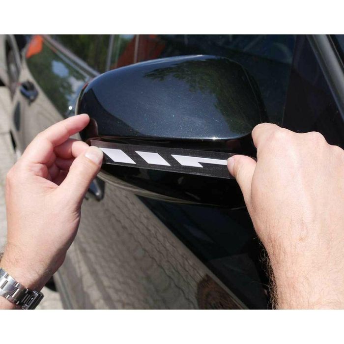 Foliatec FO34481 Pegatinas Rayas Decorativas para Espejos Retrovisores Laterales Bandas Pin Negro Autoadhesivas Juego 2 Unidades 7 Foliatec FO34481 Pegatinas Rayas Decorativas para Espejos Retrovisores Laterales Bandas Pin Negro Autoadhesivas Juego 2 Unidades 7