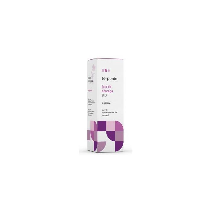 TERPENIC Aceite Esencial de Jara Alimentario Bio 5ml - Cistus ladaniferus, Puro