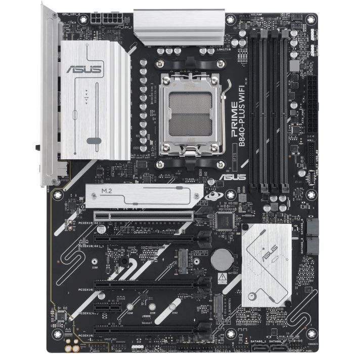 Placa Base Asus PRIME B840-PLUS WiFi ATX AM5 Gris 1