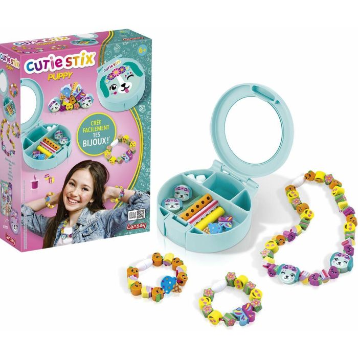 Juego de creación de joyas - LANSAY - 33121 - Cutie Stix - Puppy