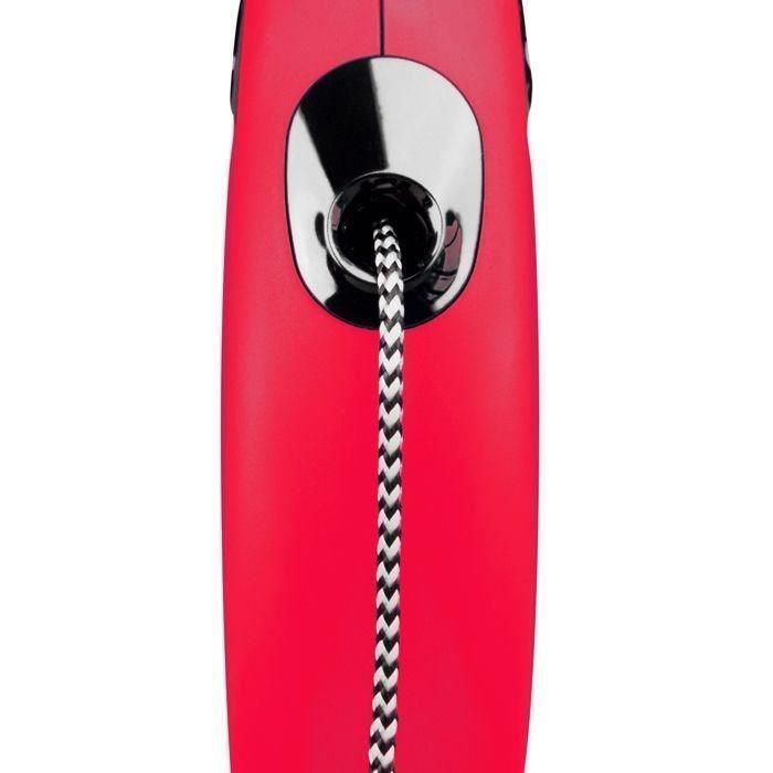 Correa Flexi New Classic S Cordón 5M Rojo 1