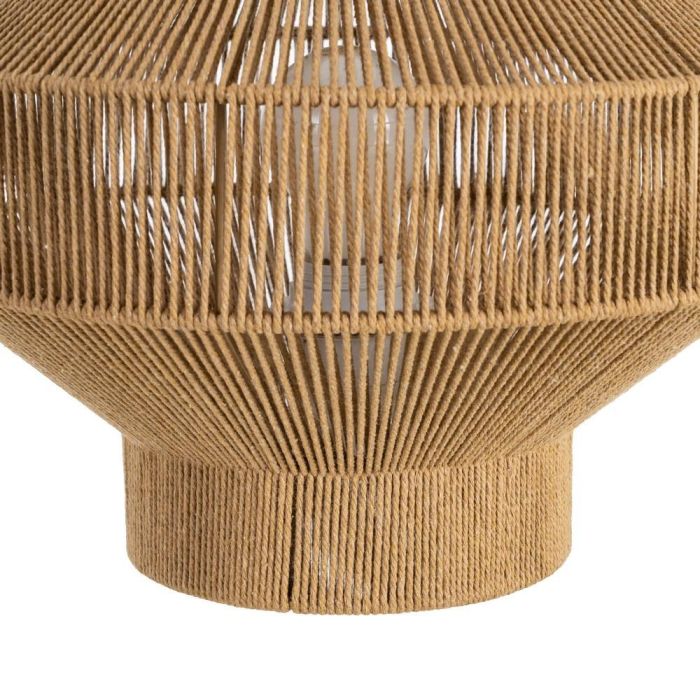 Lámpara Mesa Natural Cuerda de Papel 30 X 30 X 28,50 cm