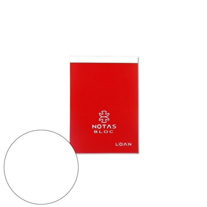 Talonario Bloc De Notas Doceavo Blanco Talonario Bloc De Notas Doceavo Blanco