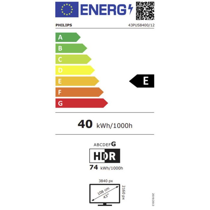 Smart TV Philips 43PUS8400/12 1