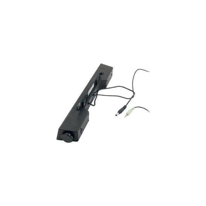 Dell Kit Speaker, Sound Bar, External, Black, 12V, 10W, Power Adapter, 335.28*55.88*40.64MM, Multimedia, Zylus Corporation, Headphone Jacks, (AX510) 5