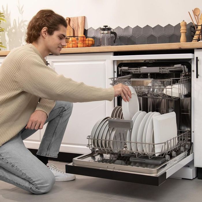 Cecotec Lavavajillas Bolero Aguazero 6500 C 15 servicios 6 programas Blanco C 6