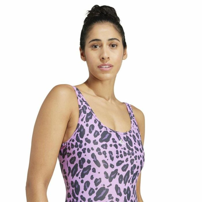 Bañador Mujer Adidas Essentials Animal Print Rosa 2