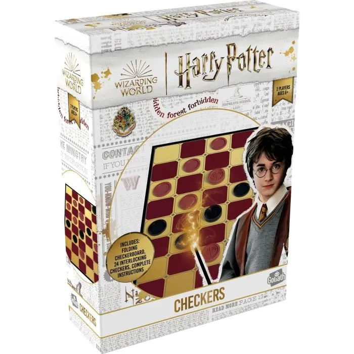 Goliath Harry Potter Checkers Juego de Mesa GOL8720077262966 0 Goliath Harry Potter Checkers Juego de Mesa GOL8720077262966 0