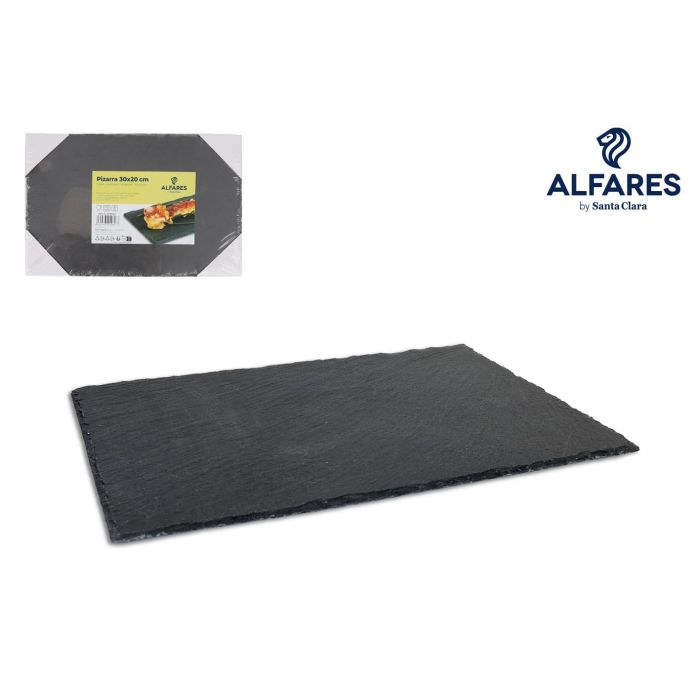 Bandeja Pizarra 30x20 cm Alfares - Santa Clara (12 Unidades) Bandeja Pizarra 30x20 cm Alfares - Santa Clara (12 Unidades)