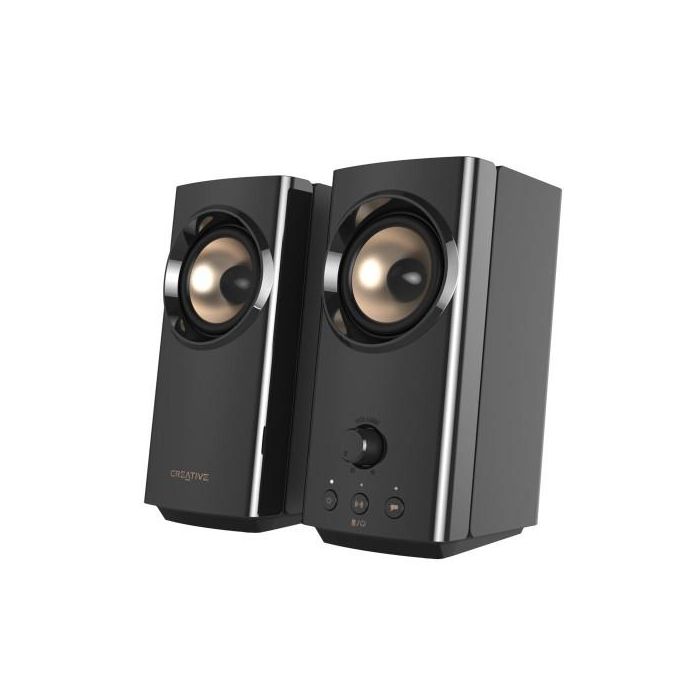 Creative Labs 51MF1705AA001 Altavoz de Rango Completo, Inalámbrico y Alámbrico, 30W, Negro 3