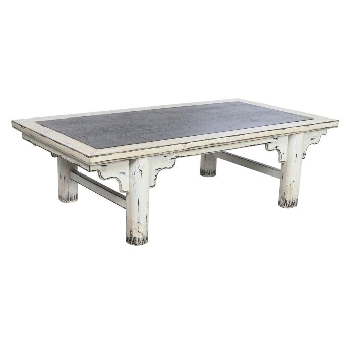 DKD Home Decor Mesa Centro Item Home Blanco Marron 167 x 90 x 50 cm 0 DKD Home Decor Mesa Centro Item Home Blanco Marron 167 x 90 x 50 cm 0