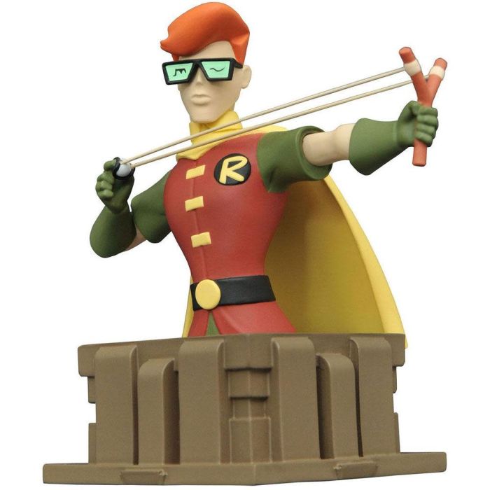 Diamond Select Busto Batman Dark Knight & Robin DC Comics The Animated Series Edición Limitada 13cm