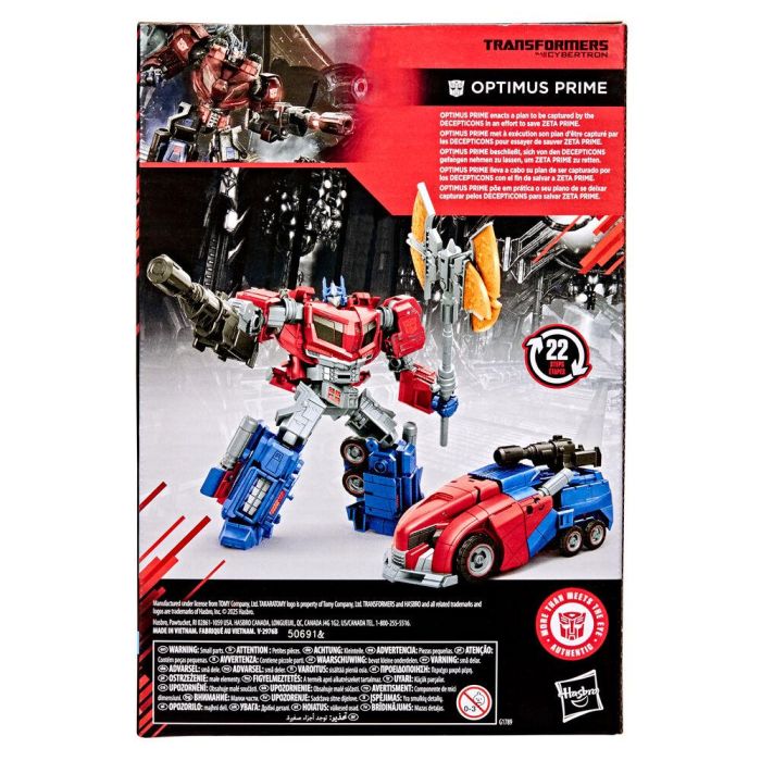 Figura Optimus Prime MTMTE Collection War of Cybertron Transformers 16,5cm 4 Figura Optimus Prime MTMTE Collection War of Cybertron Transformers 16,5cm 4