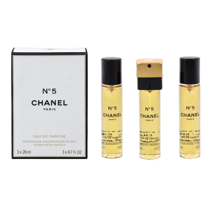 Set de Perfume Mujer Chanel Twist & Spray EDP 3 Piezas