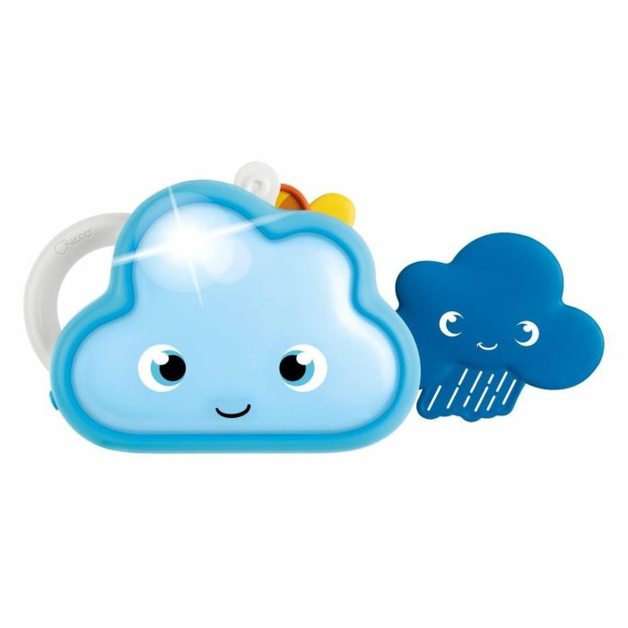 Chicco Nube parlante, juguete interactivo con colores, sonidos y melodías, incluye 3 pilas AAA, 17x6x13 cm 2
