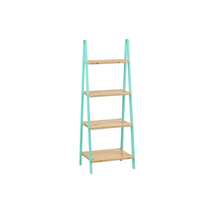 Estantería Escalera 4 Estantes Bambú Menta 40x109x30 cm - Berilo Estantería Escalera 4 Estantes Bambú Menta 40x109x30 cm - Berilo
