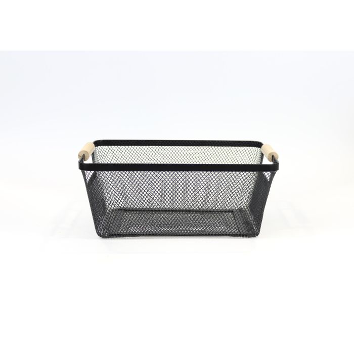 Cesta de metal organizadora Confortime 33.2 x 22.6 x 13.5 cm (10 Unidades) 3 Cesta de metal organizadora Confortime 33.2 x 22.6 x 13.5 cm (10 Unidades) 3