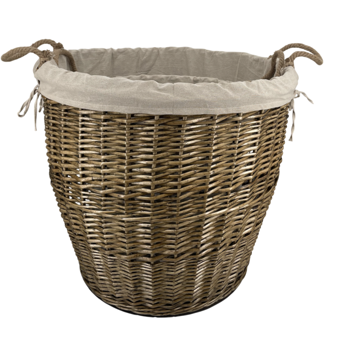 Cesta Cottage DKD Home Decor Marron 75 x 75 x 75 cm Set de 5 0 Cesta Cottage DKD Home Decor Marron 75 x 75 x 75 cm Set de 5 0