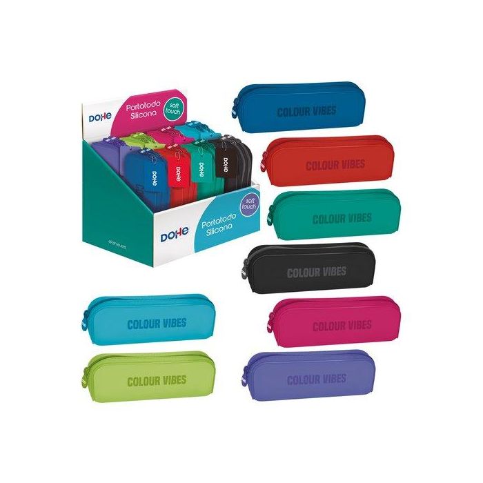 Portatodo Dohe Colour Vibes Silicona Surtido Expositor De 8