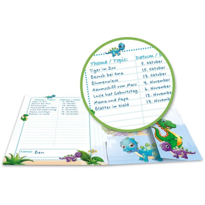 HERMA Sammelmappe A4 Dinos Pappe 5 HERMA Sammelmappe A4 Dinos Pappe 5