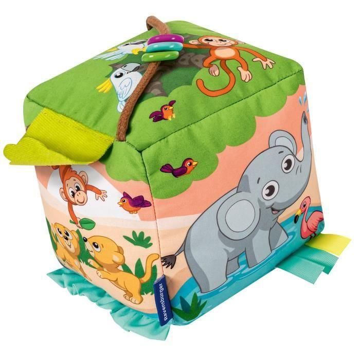 Ravensburger -PLAY + - Mi cubo de actividades sonoro de animales salvajes - A partir de 6 meses - Versión francesa - 34009 3 Ravensburger -PLAY + - Mi cubo de actividades sonoro de animales salvajes - A partir de 6 meses - Versión francesa - 34009 3