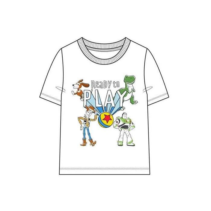 Camiseta corta single jersey toy story 4 años Camiseta corta single jersey toy story 4 años