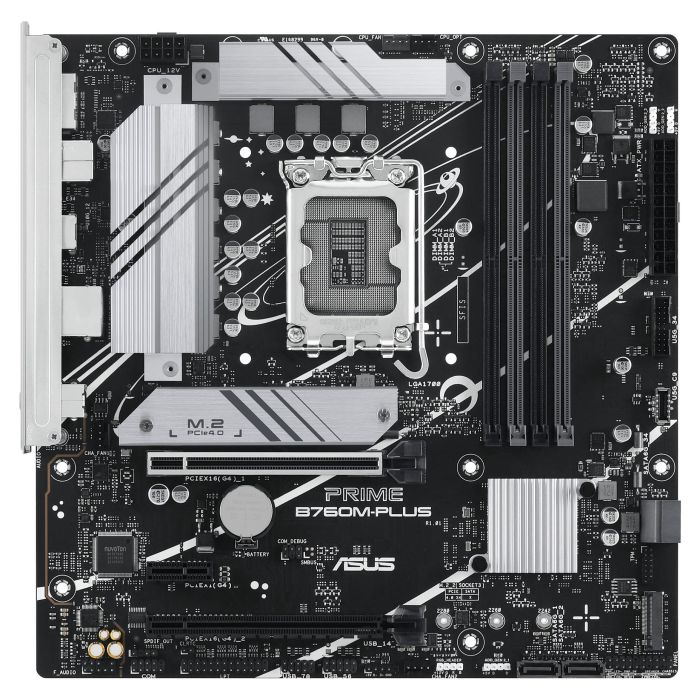 ASUS PRIME B760M-PLUS Placa Base Intel LGA 1700 B760 4x DDR5 192GB HDMI DP SATA M.2 USB 3.2 USB-C 2.5GB Micro ATX 90MB1GY0-M0EAY0 1 ASUS PRIME B760M-PLUS Placa Base Intel LGA 1700 B760 4x DDR5 192GB HDMI DP SATA M.2 USB 3.2 USB-C 2.5GB Micro ATX 90MB1GY0-M0EAY0 1