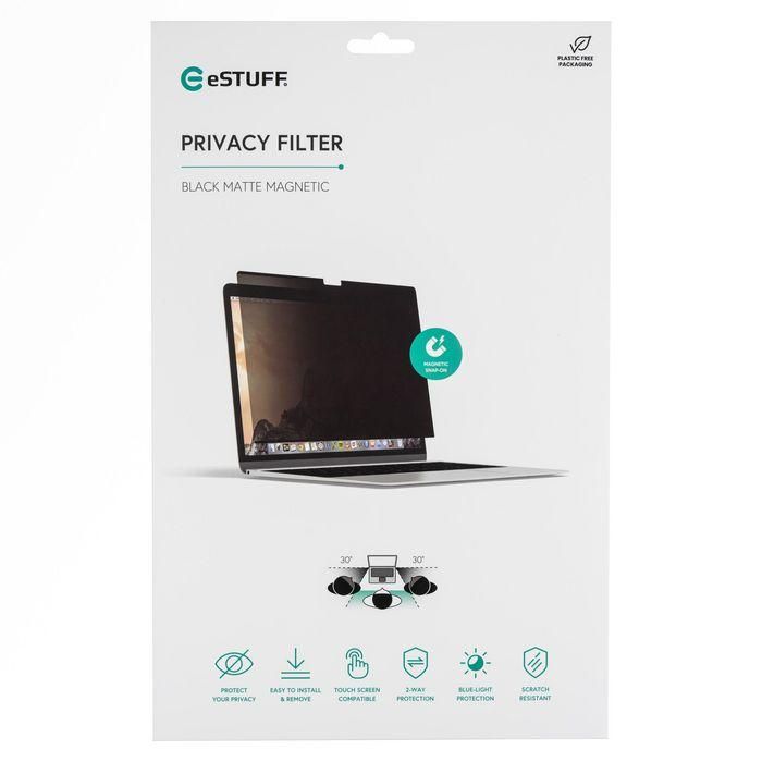 eSTUFF Filtro de Privacidad Magnético para Macbook Air 15.3" 16:10 2023-2024 - Protección de Pantalla y Datos 2 eSTUFF Filtro de Privacidad Magnético para Macbook Air 15.3" 16:10 2023-2024 - Protección de Pantalla y Datos 2