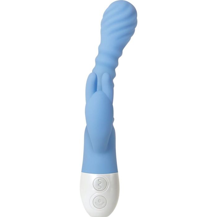 Vibrador Punto G Evolved Bunny Azul 6 Vibrador Punto G Evolved Bunny Azul 6