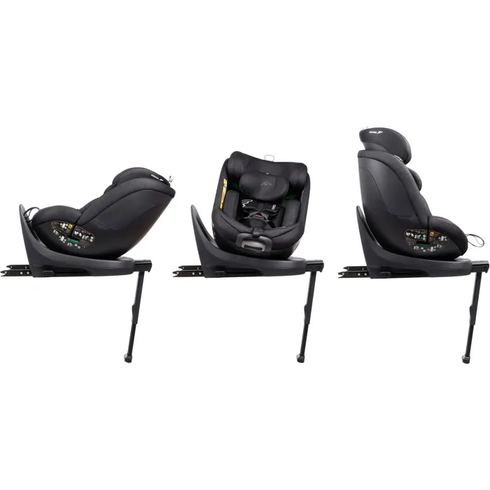 Babyauto Silla de Coche Magna Plus Grupo 0/1/2/3 I-Size 40/125 cm Isofix Giratoria 360° Reclinable Negro BAB8435593702352 3