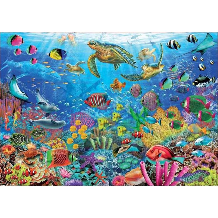 Puzzle 1000 piezas tortugas en el paraíso 7 Puzzle 1000 piezas tortugas en el paraíso 7