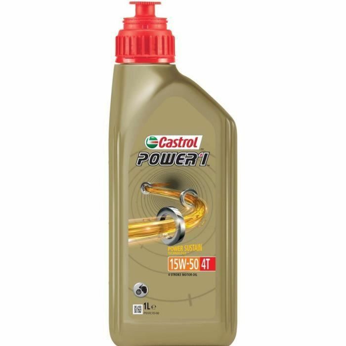 Aceite de motor - CASTROL - Power1 4T 15W-50 - 1L