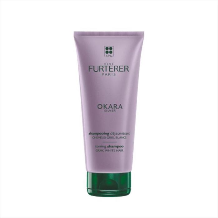 Rene Furterer Okara Silver champú para cabello gris y blanco 200ml