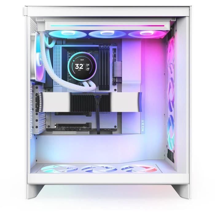 NZXT Kraken Elite 360 RGB Sistema de refrigeración líquida todo en uno 12 cm Blanco RL-KR36E-W2 1