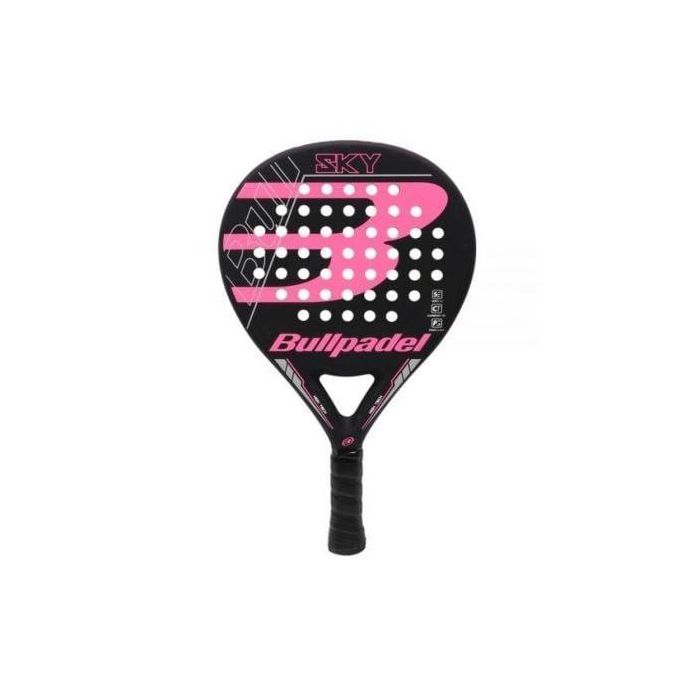 Pala de Pádel Bullpadel SKY/ Negra y Rosa Pala de Pádel Bullpadel SKY/ Negra y Rosa