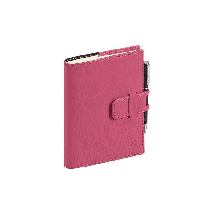 Agenda Anual (2026) Quo Vadis Randonnee Prestigio Soho Cosida 90X125 S/V 2 Pag. Rosa