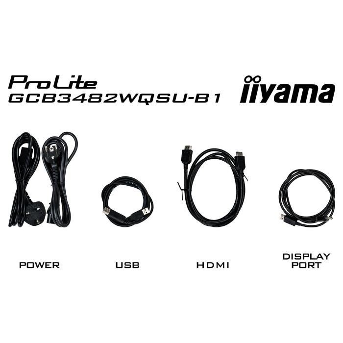 iiyama G-Master GCB3482WQSU-B1 Monitor Curvo 34" (86.4cm) UltraWide QHD 120Hz 0.6ms Negro 4 iiyama G-Master GCB3482WQSU-B1 Monitor Curvo 34" (86.4cm) UltraWide QHD 120Hz 0.6ms Negro 4