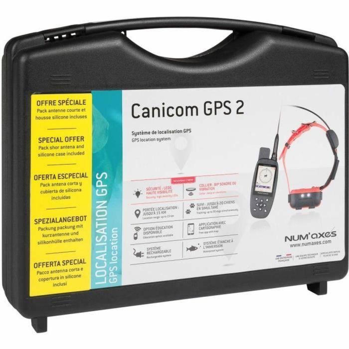 Kit completo de rastreador GPS - NUM'AXES - CANICOM GPS 2 - Negro / Naranja 1 Kit completo de rastreador GPS - NUM'AXES - CANICOM GPS 2 - Negro / Naranja 1