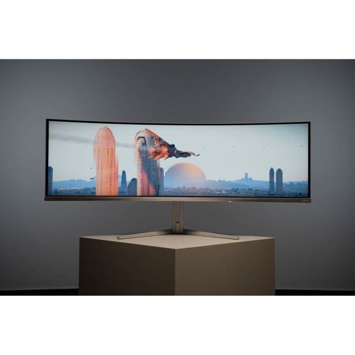 Philips 49M2C8900 Monitor Gaming 48.9" Dual QHD QD-OLED Curvo 240Hz 0.03ms FreeSync Premium Pro G-SYNC Compatible Ambilight 19