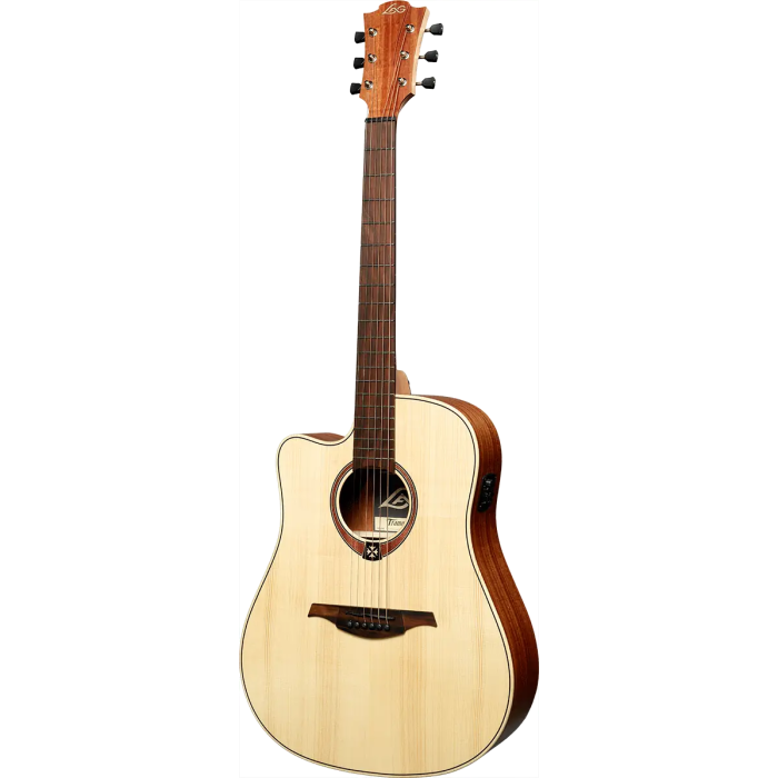 LAG Guitarra Electro-Acustica Dreadnought Cutaway Natural Zurdos Tapa Abeto Engelmann Macizo 1 LAG Guitarra Electro-Acustica Dreadnought Cutaway Natural Zurdos Tapa Abeto Engelmann Macizo 1