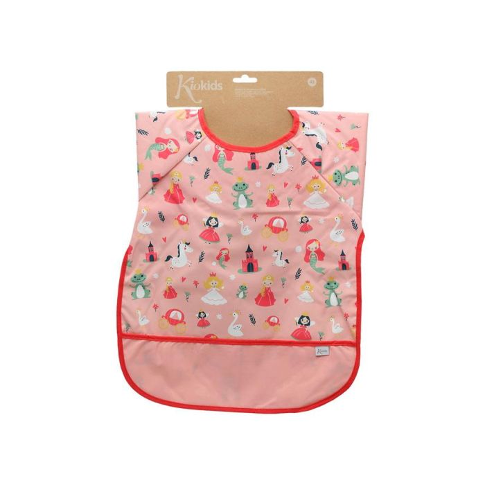Babero Impermeable Con Mangas Rosa 4 Babero Impermeable Con Mangas Rosa 4