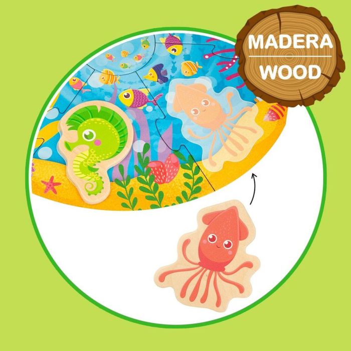Puzzle Infantil Lisciani Marino 13 Piezas 33 x 1 x 32 cm (6 Unidades) 5 Puzzle Infantil Lisciani Marino 13 Piezas 33 x 1 x 32 cm (6 Unidades) 5